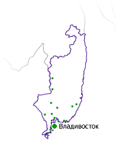 Зона обслуживания. Приморский край