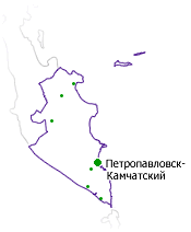 Зона обслуживания. Камчатская область